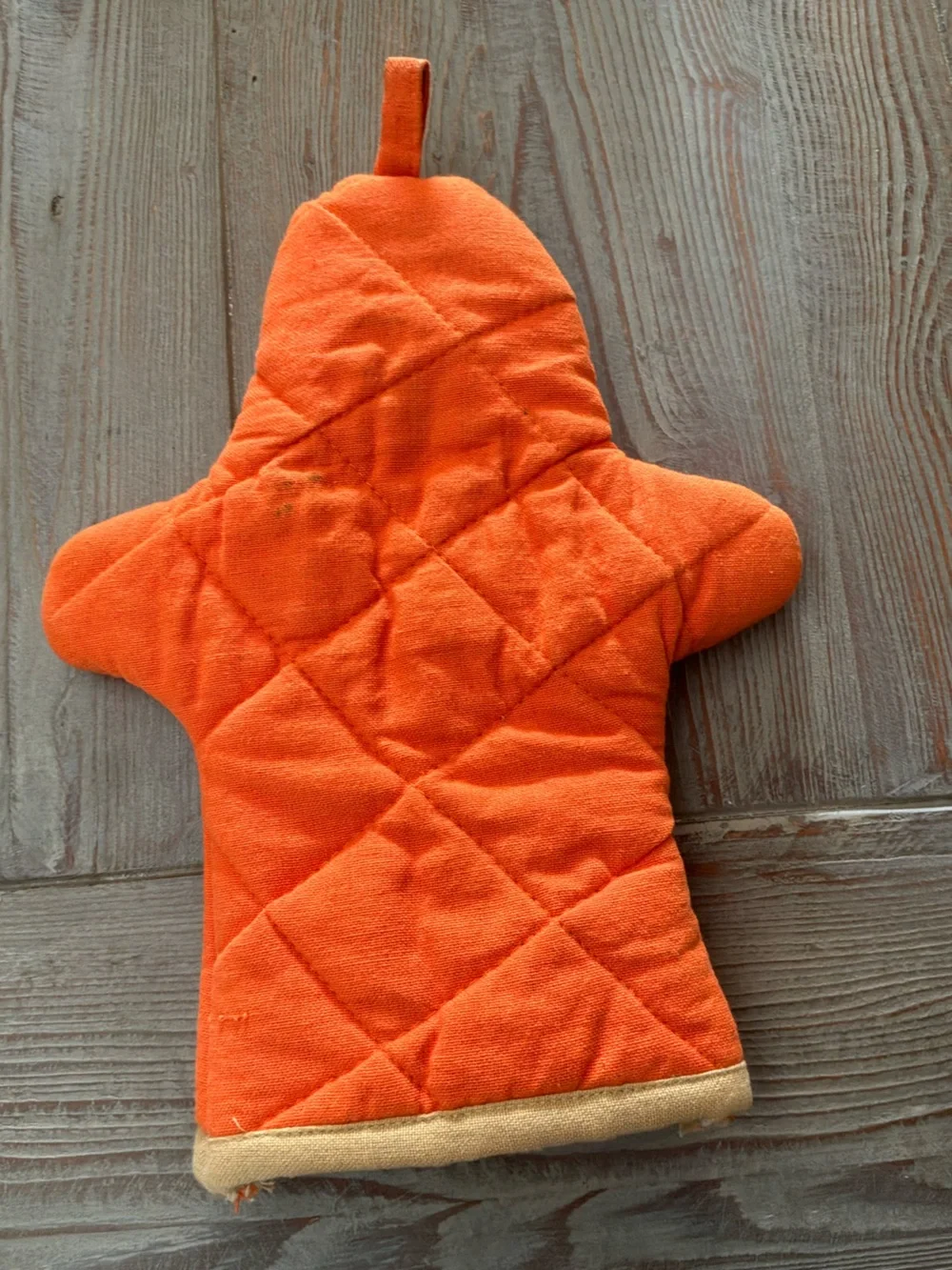 Orange Scarecrow Oven Mitt - Home Kitchen
